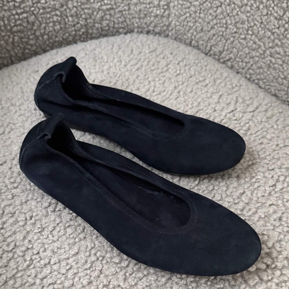 Arche Navy suede flats -Sz 6 eu.